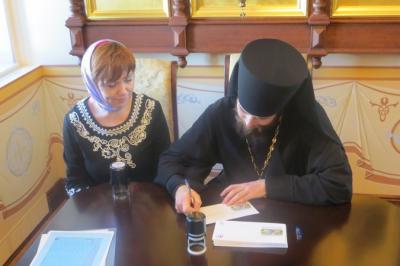Конверты с весточками о Пощуповском монастыре разлетятся по всему миру 