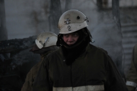 На автодороге в Ухоловском районе сгорел автомобиль