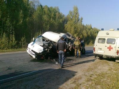 В Касимовском районе большегруз раздавил «Газель»