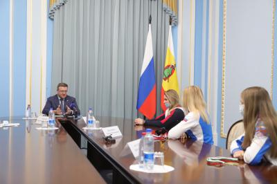 Николай Любимов пообщался с рязанскими боксёрами