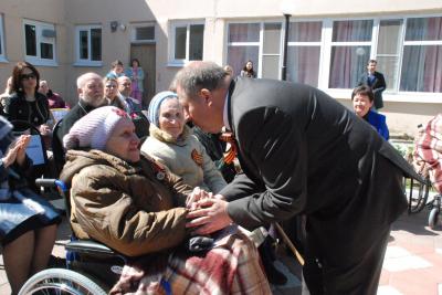 В Рязанском геронтологическом центре состоялись торжества, посвящённые 70-летию Великой Победы
