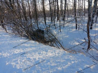 В Клепиковском районе легковушка вылетела в кювет