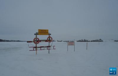 В Шиловском районе открыли автомобильную ледовую переправу