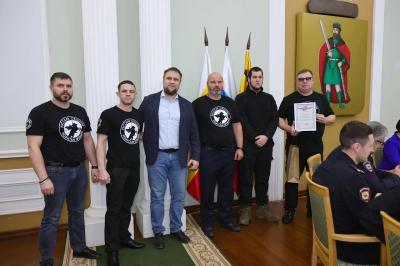 В Рязани наградили народных дружинников