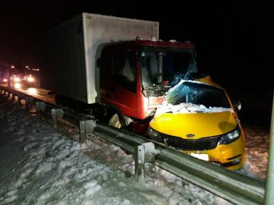 В крупном ДТП под Ряжском погибли двое взрослых и восьмимесячный малыш