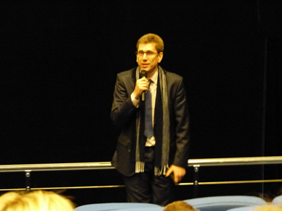 Виталий Ларин встретился с предпринимателями на премьере фильма о бизнесе