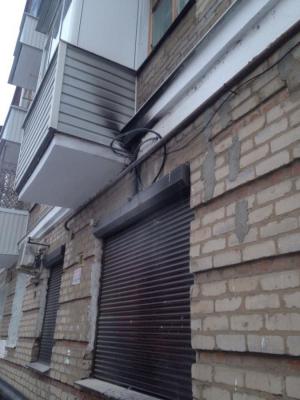 В рязанской многоэтажке сгорела электропроводка