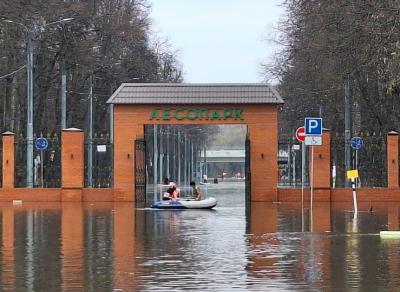 Уровень воды в Оке в Рязани снизился ещё на 22 сантиметра