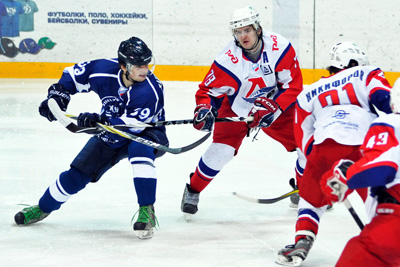 ХК «Рязань» дома проиграл ярославскому «Локомотиву» по буллитам