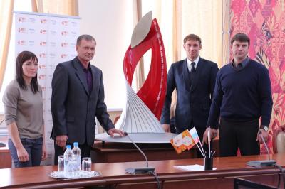 Рязань получила Чашу олимпийского огня