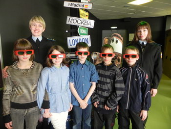 Рязанские судебные приставы устроили для ребят захватывающие приключения