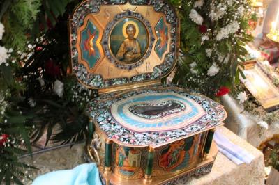 В Рязань прибудут мощи апостола Андрея Первозванного