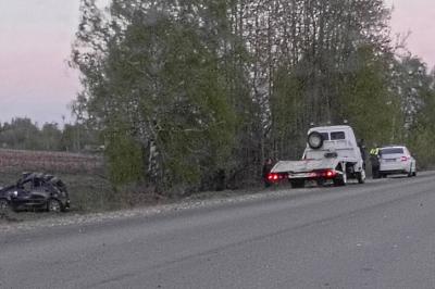 В Ряжске разбилась легковушка