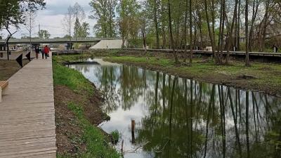 В Сасово начался новый этап работ по благоустройству набережной