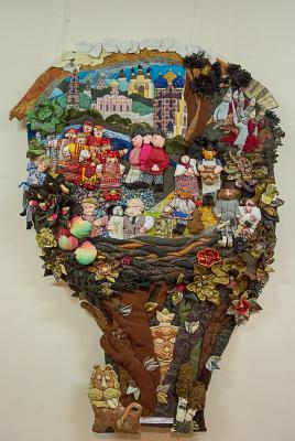 Мастер лоскутной техники показала рязанцам своё осязание мира