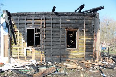 На пожаре в Путятино погиб мужчина-инвалид