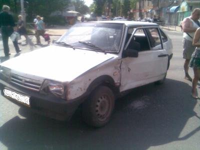 В Рязани не разъехались «семёрка» и «восьмёрка»