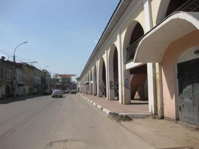 Торговые ряды на улице Краснорядской в Рязани продадут