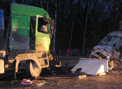 В массовом ДТП под Михайловом пострадал один из водителей