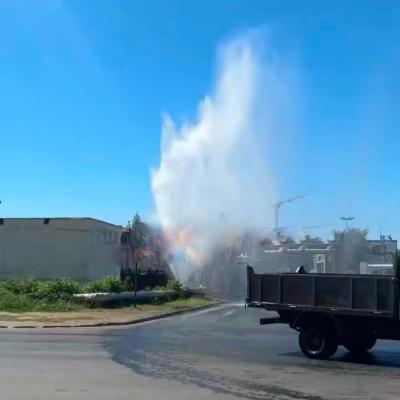 Фонтан в Кальном образовался в результате гидравлических испытаний