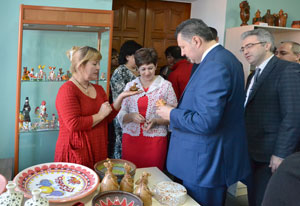 В Скопине открылся Центр народных художественных промыслов и ремёсел