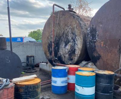 В Рязани пресекли работу нелегальной АЗС