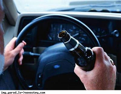 Рязанцы продолжают злоупотреблять алкоголем за рулём