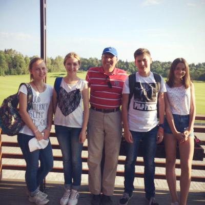 Рязанские добровольцы помогли провести первый этап Всероссийского турнира по гольфу