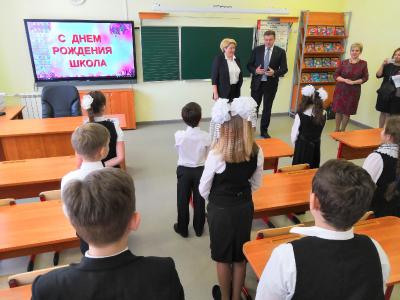 В Ухолово построили новую школу для начальных классов