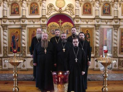 В Петровичах состоялось собрание клириков Спасского Северного благочиния