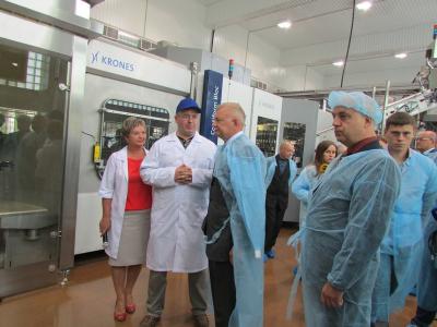 Олег Ковалёв запустил уникальную линию по производству соков