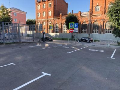 В Рязани заработала новая парковка