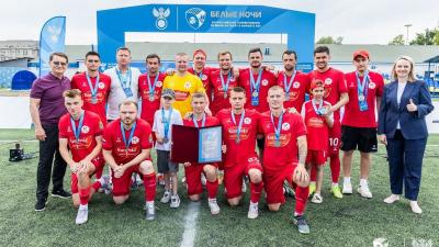 Команда из Касимова завоевала второе место на чемпионате России по мини-футболу 6х6