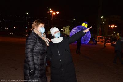 Елена Сорокина осмотрела вечернюю Рязань