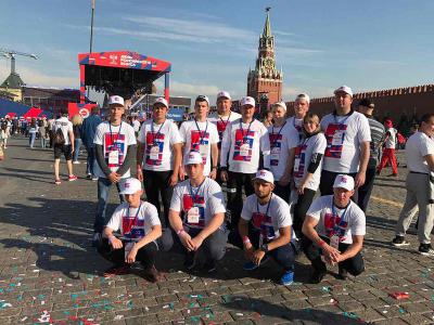 Рязанские боксёры поучаствовали в Дне российского бокса на Красной площади в Москве