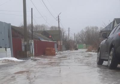 Жители Дягилево в Рязани пожаловались на скользкие дороги