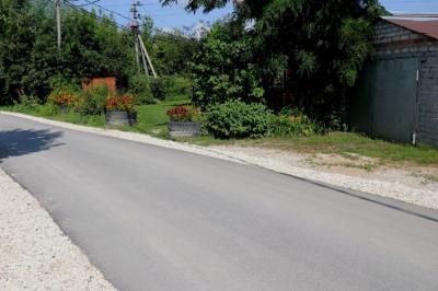 В посёлке Канищево в Рязани отремонтировали три улицы