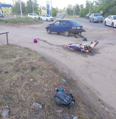 В ДТП с участием мотоцикла в Мурмино погиб подросток