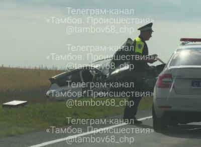 Под Скопином произошло смертельное ДТП