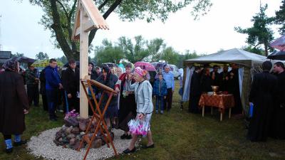 В Ермишинском районе началось строительство церкви Георгия Победоносца