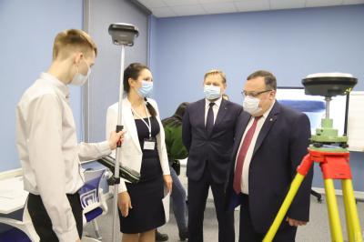 В Рязанском строительном колледже открылись новые мастерские.