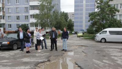 Елена Сорокина оценила благоустройство посёлка Недостоево в Рязани