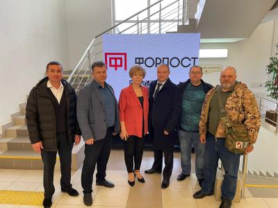 «Доброволец» провёл встречу с руководством Горьковской библиотеки