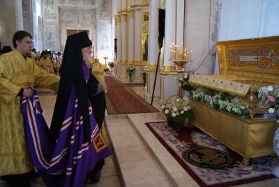 Владыка Павел получил в дар образ святителя Феофана