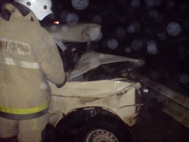 Близ Михайлова столкнулись легковушка и грузовик, есть пострадавшие