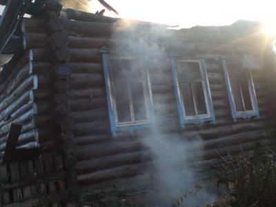 В Пителино огонь поглотил жилой дом