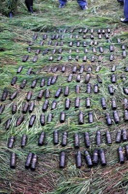 В Скопинском районе обнаружены 144 боеприпаса времён Великой  Отечественной