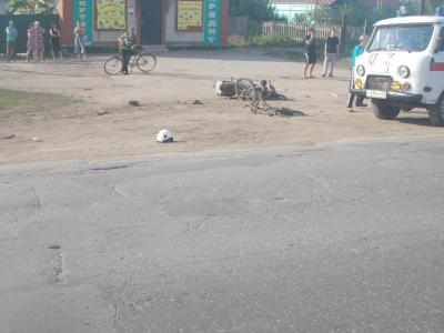 Мототехника бьётся на дорогах Рязанщины