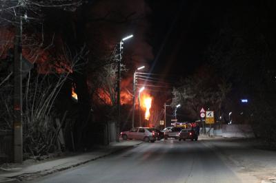 В ночь на Пасху в Рязанской области горели дома, гараж, сарай и автомобили
