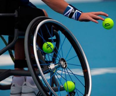 Рязанцы посоревновались в теннисе на колясках